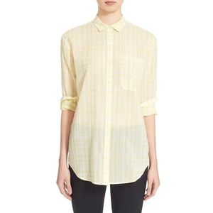 ATM Plaid Boyfriend Shirt